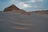 The Kavir salt desert